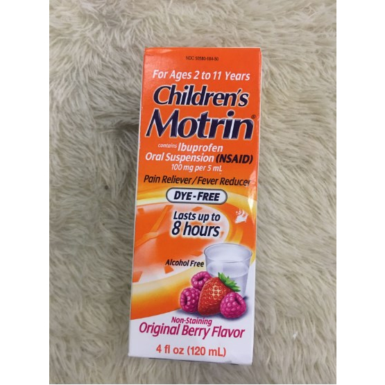 Motrin Children's Original Berry Flavor