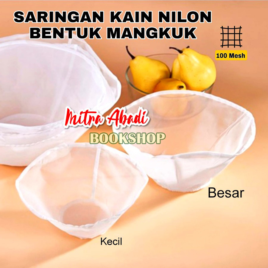 Saringan Kain Nilon Bentuk Mangkuk / Nylon Mesh Filter