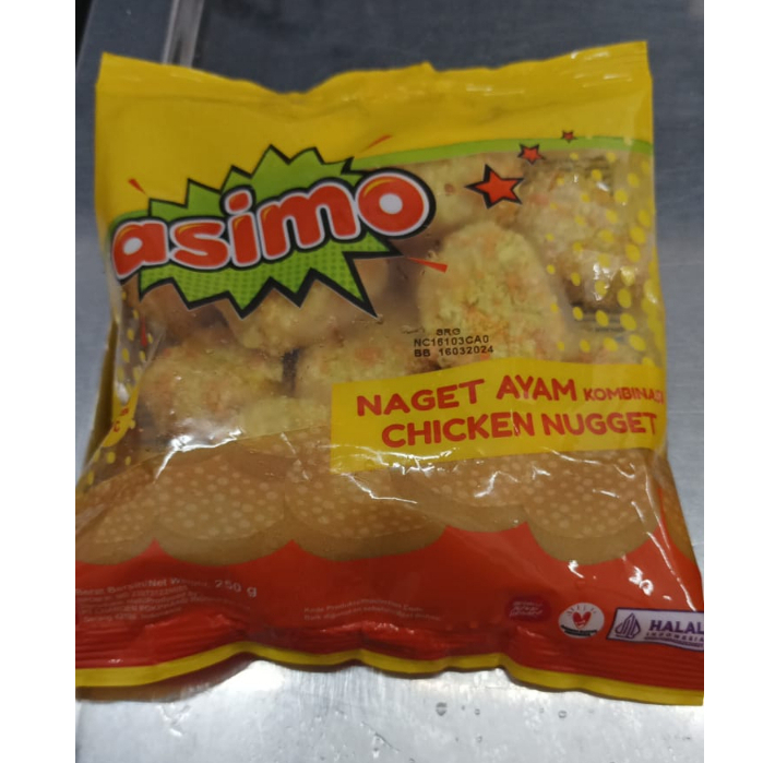 

ASIMO NAGET 250 GR