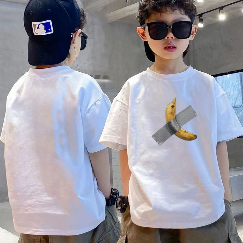 Amspro Kaos Katun24s Anak Kaos Oversize Anak Baju ana Kaos Anak Atasan Anak Banana