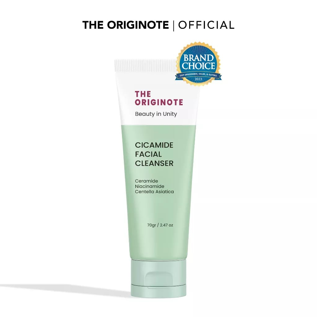 THE ORIGINOTE CICAMIDE FACIAL CLEANSER FACE WASH FACIAL WASH SABUN CUCI MUKA 70GR