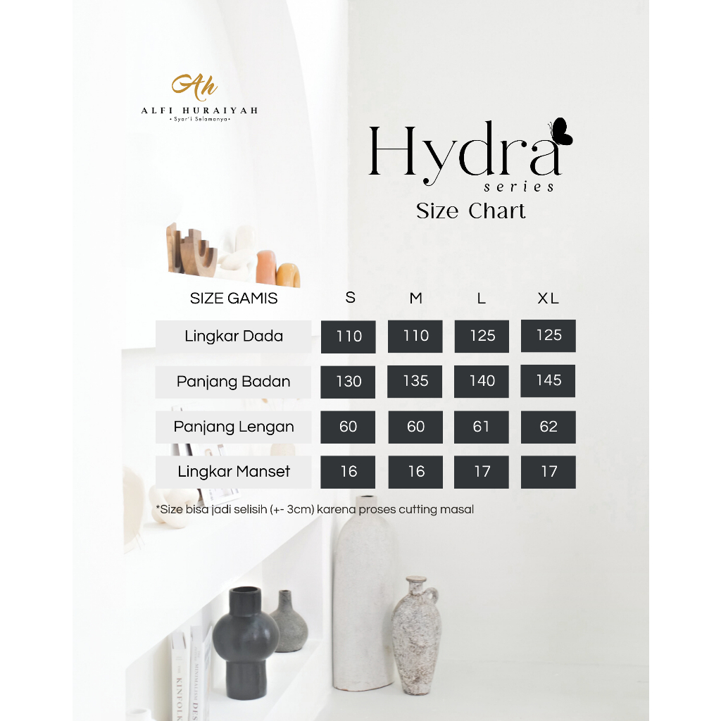 HYDRA GAMIS n KHIMAR BASIC n FRENCH KHIMAR FK by ALFI HURAIYAH