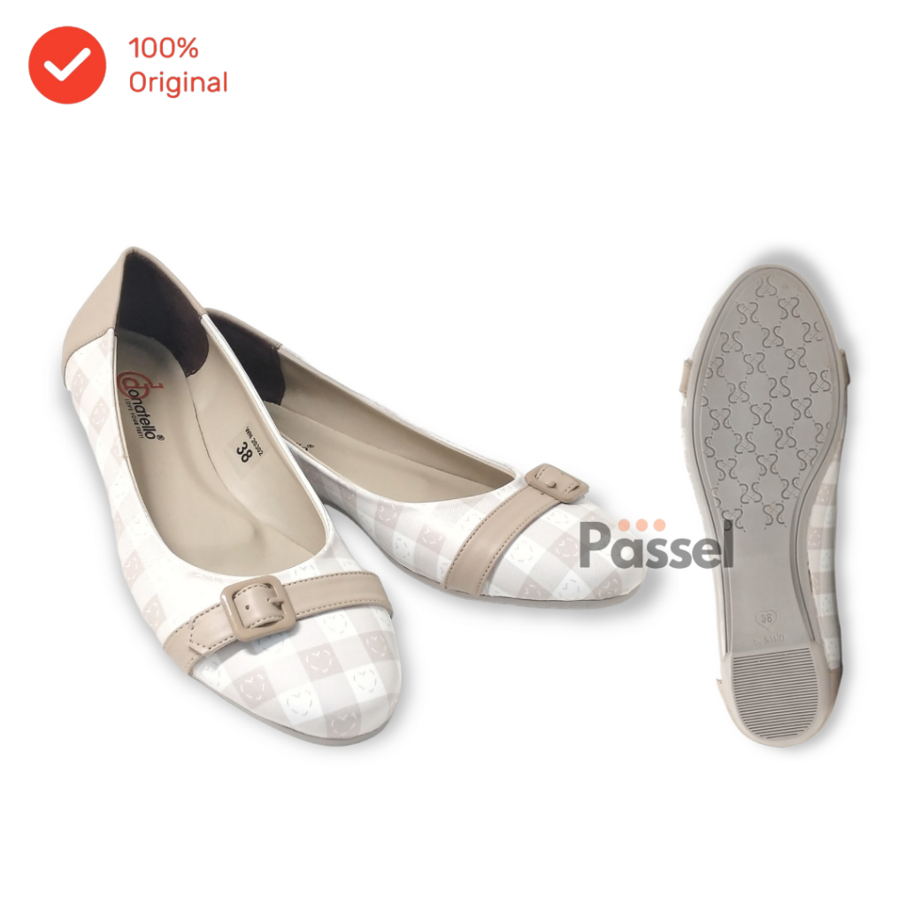 Donatello Sz. 36-40 Pointed Toe Flat / Sepatu Wanita Slip On Flat Shoes | WN20302 /  WN20301