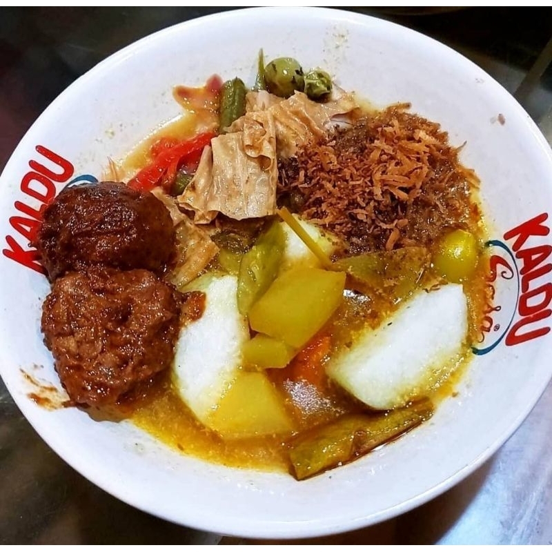 lontong sayur vegetarian