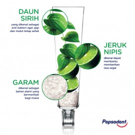 [BELI 1 GRATIS 1] Pepsodent Pasta Gigi Complete 8 Herbal 190g