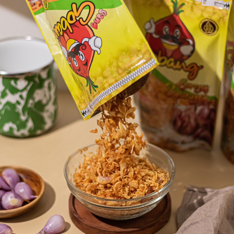 

BAWANG GORENG ORIGINAL/PEDAS 100% BAWANG SUMENEP TANPA PENGAWET