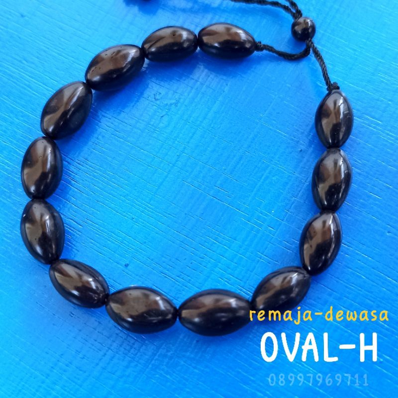 Gelang Kayu kaukah (OVAL) Wanita-Pria koka kokka kaokah kokah