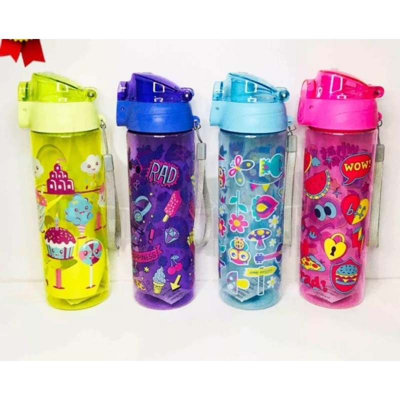 BPA FREE Botol Minum Anak Smiggle 600ml 600 ml drinking water bottle