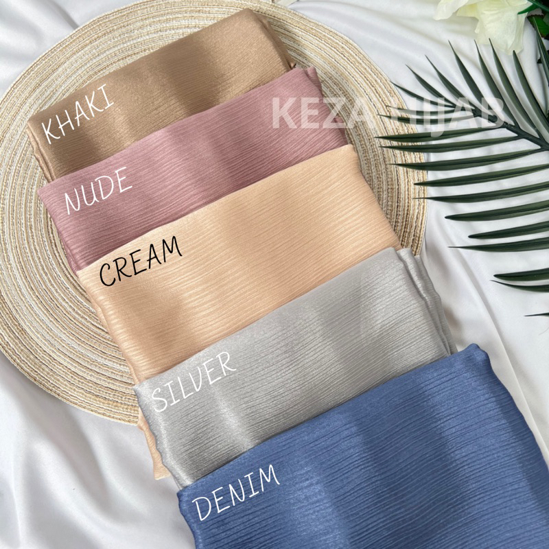 PASHMINA SILK MALAY SATIN TEXTURED | PASHMINA SHIMER | PREMIUM QUALITY CARDENZA SILK