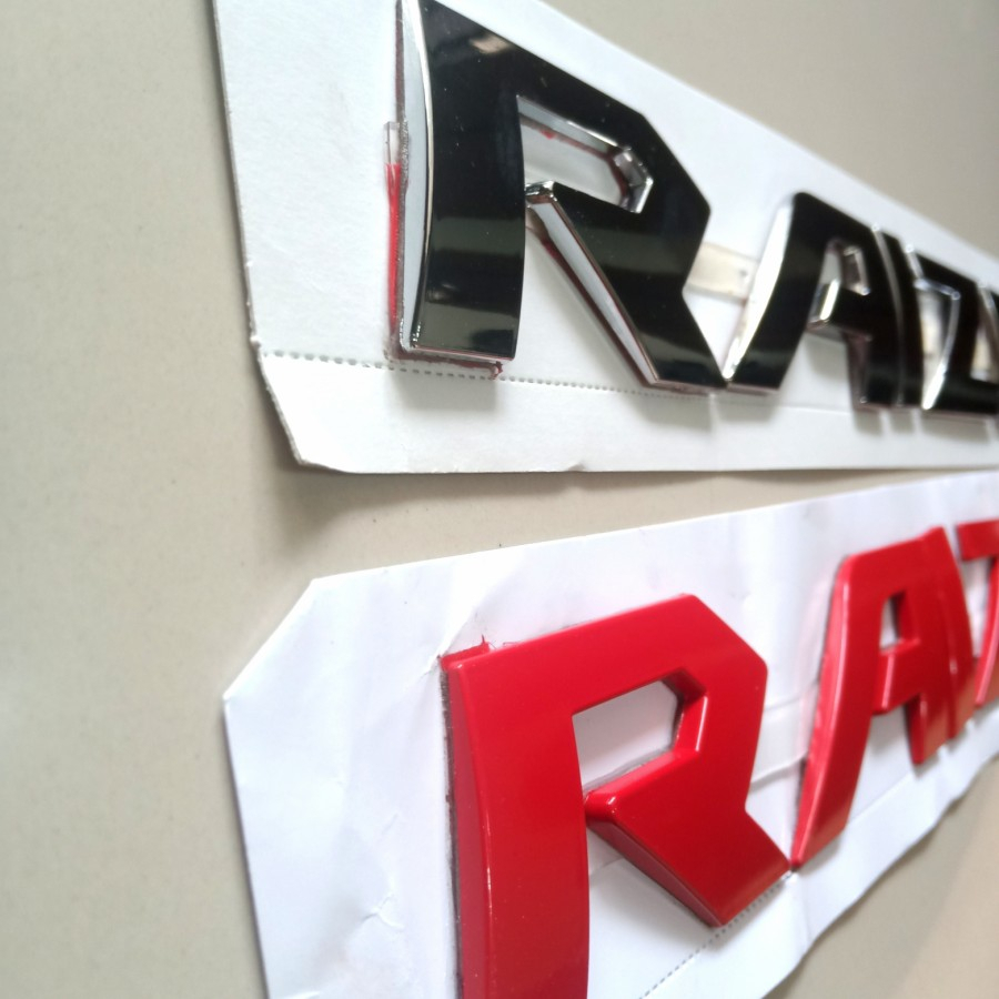 Engine Hood Emblem Toyota RAIZE Emblem Kap Mesin RAIZE Premium