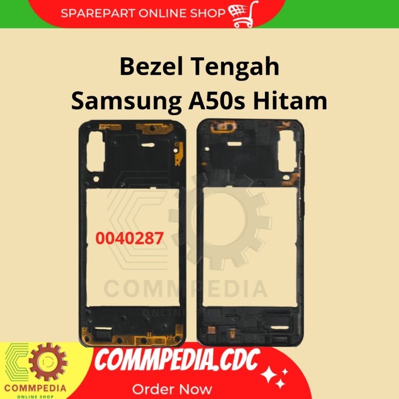Bezel Tengah Samsung A50s