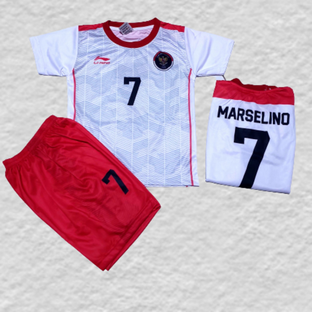 jersey bola argentina vs indonesia/baju messi argentina jersey timnas indonesia marcelino printing