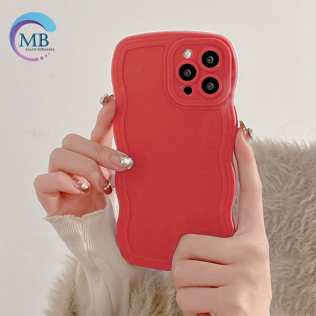 CASE SOFTCASE SILIKON GELOMBANG WAVY PROCAMERA MACARON INFINIX NOTE 12 PRO MA4792