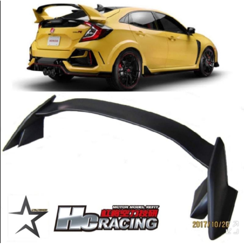 SPOILER CIVIC HATCHBACK S,E and RS-HC RACING
