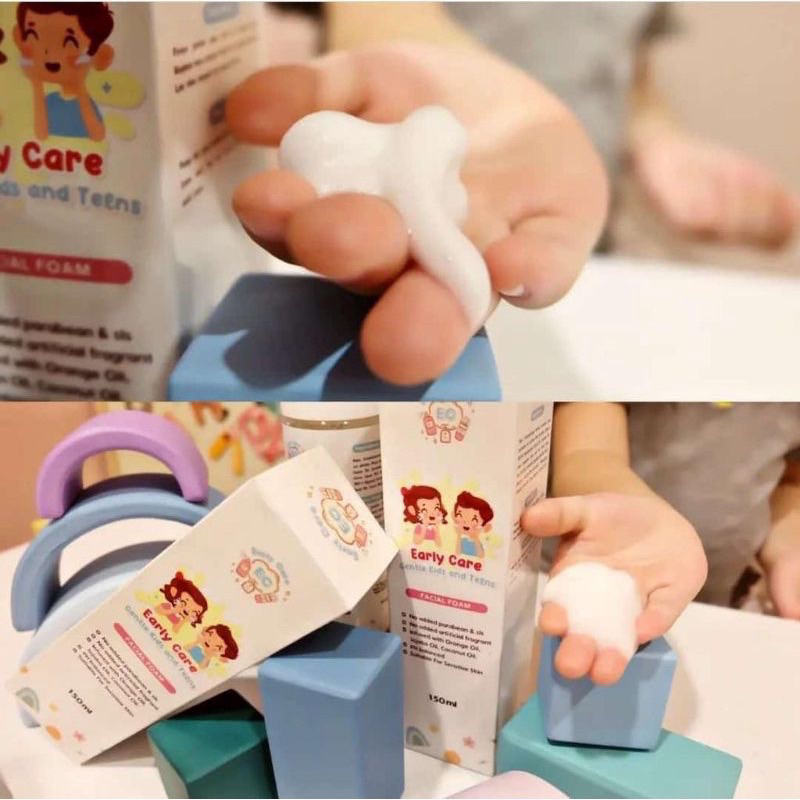 Early Care Gentle Kids and Teens Facial Foam Early Care Facial Foam Sabun Wajah Anak dan Remaja