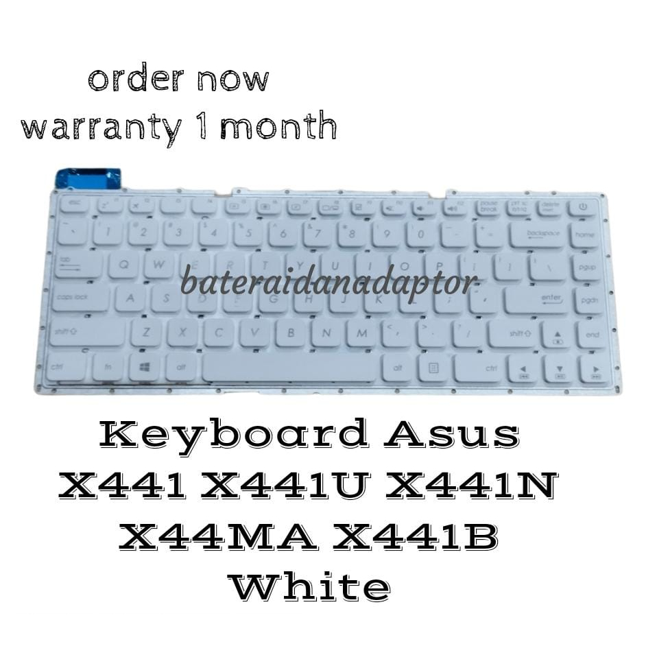 Keyboard Asus X441 X441U X441B X441MA X441N White