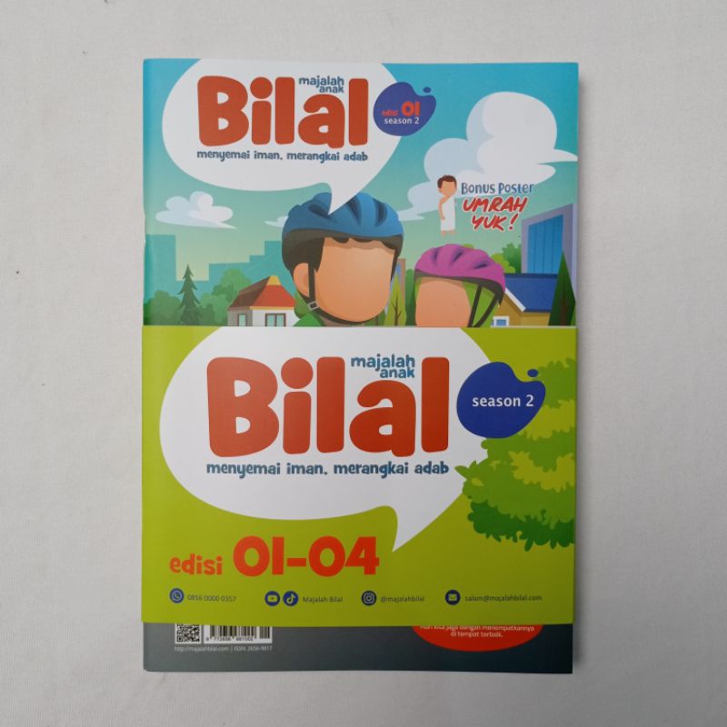 Paket majalah Bilal Season 2 (edisi 1-4)