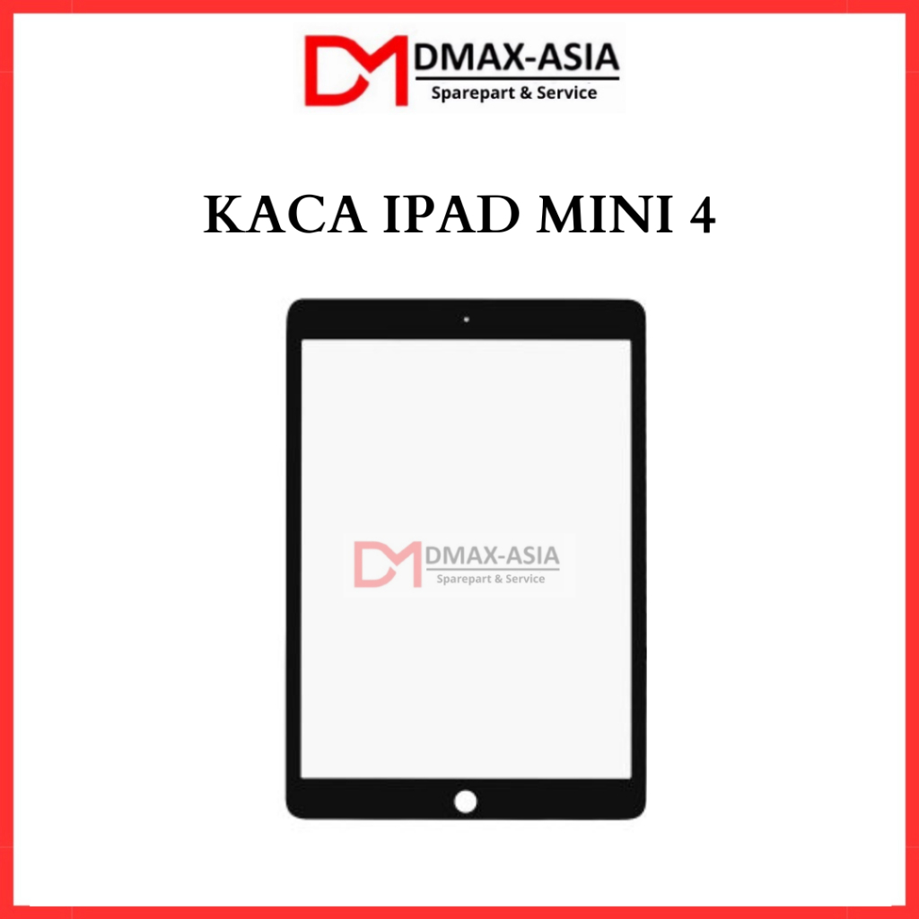 GLASS KACA LCD IPAD MINI 4 5 6 / AIR 2 9.7 10.2 10.5 PRO 11 12.9 GEN 1 2 3 HITAM PUTIH ORIGINAL
