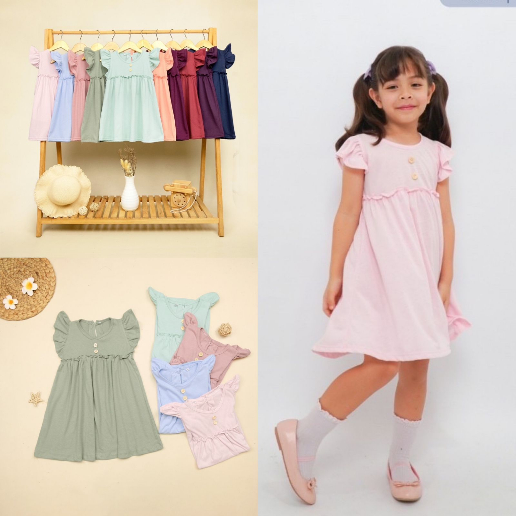 Najma Dress Ruffle Anak 1-5thn