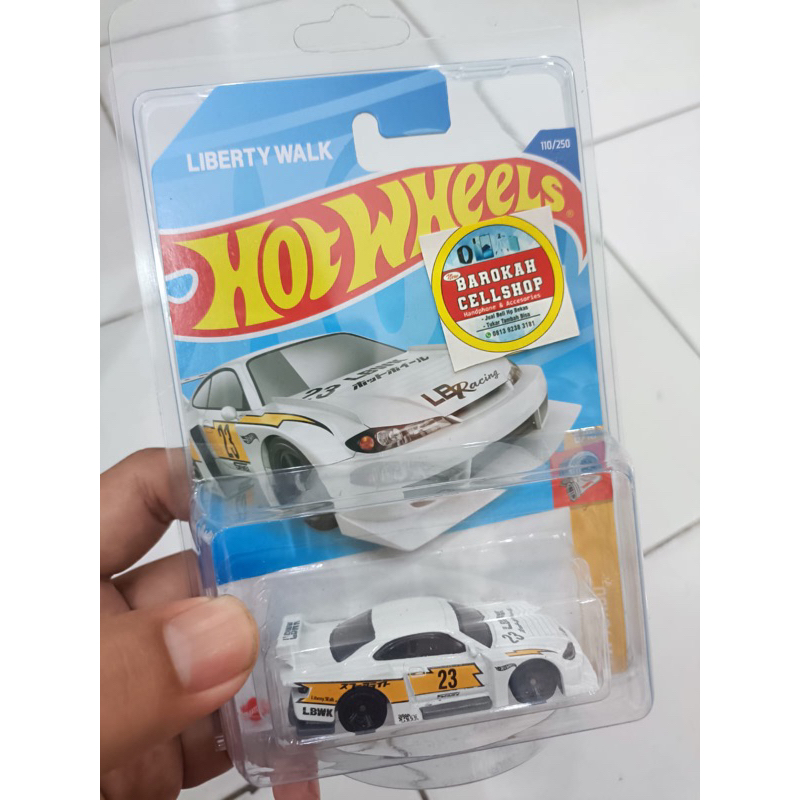 HotWheels LBWK LB Super Silhoutte Nissan Silvia S-15 Racing LBWK Putih LIMITED PREMIUM