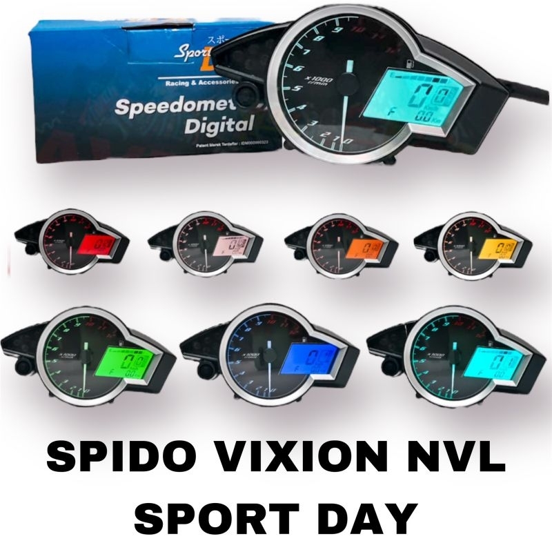 SPEDO DIGITAL NVL VIXION 7MODE