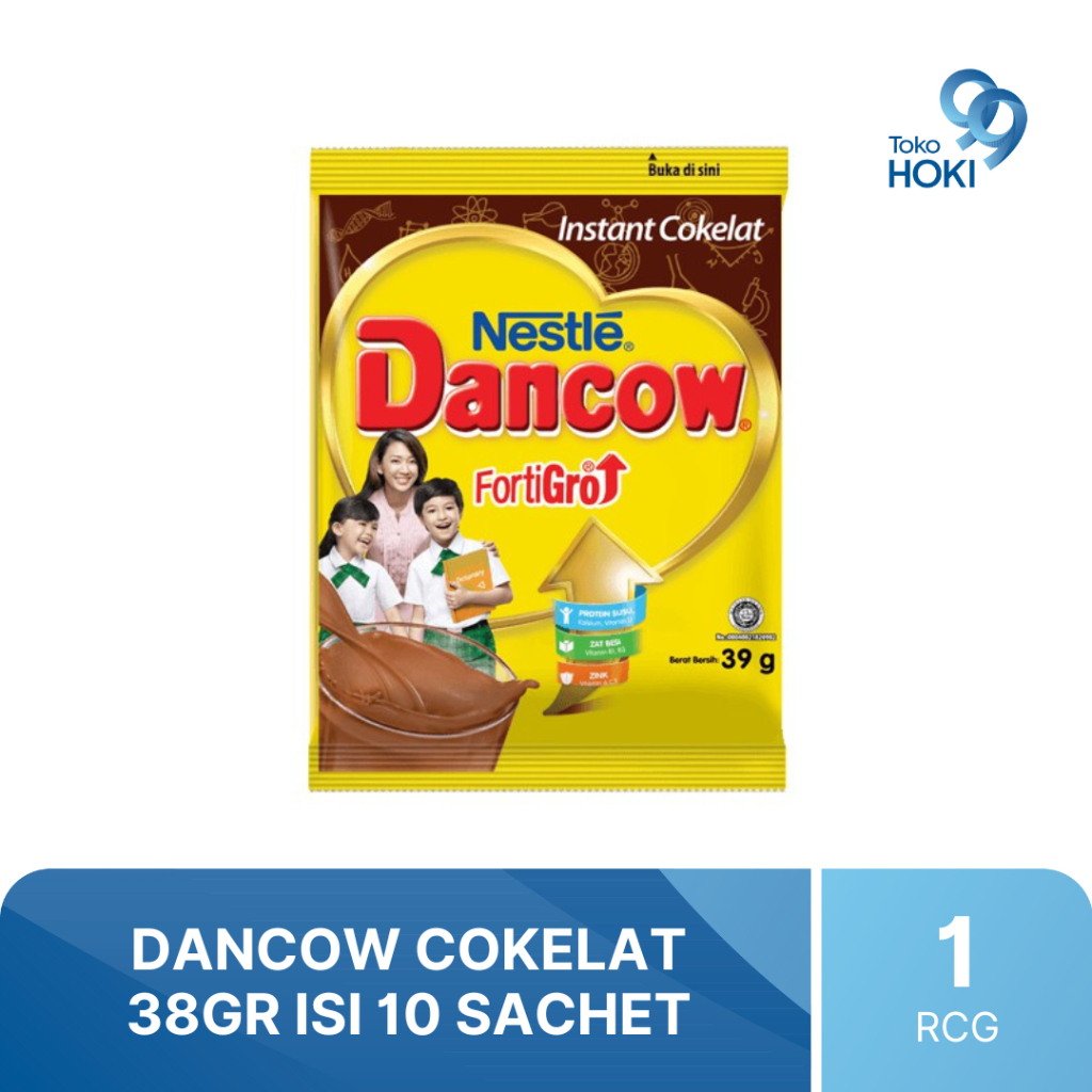 

DANCOW COKELAT 38GR 1 RENCENG ISI 10 SACHET