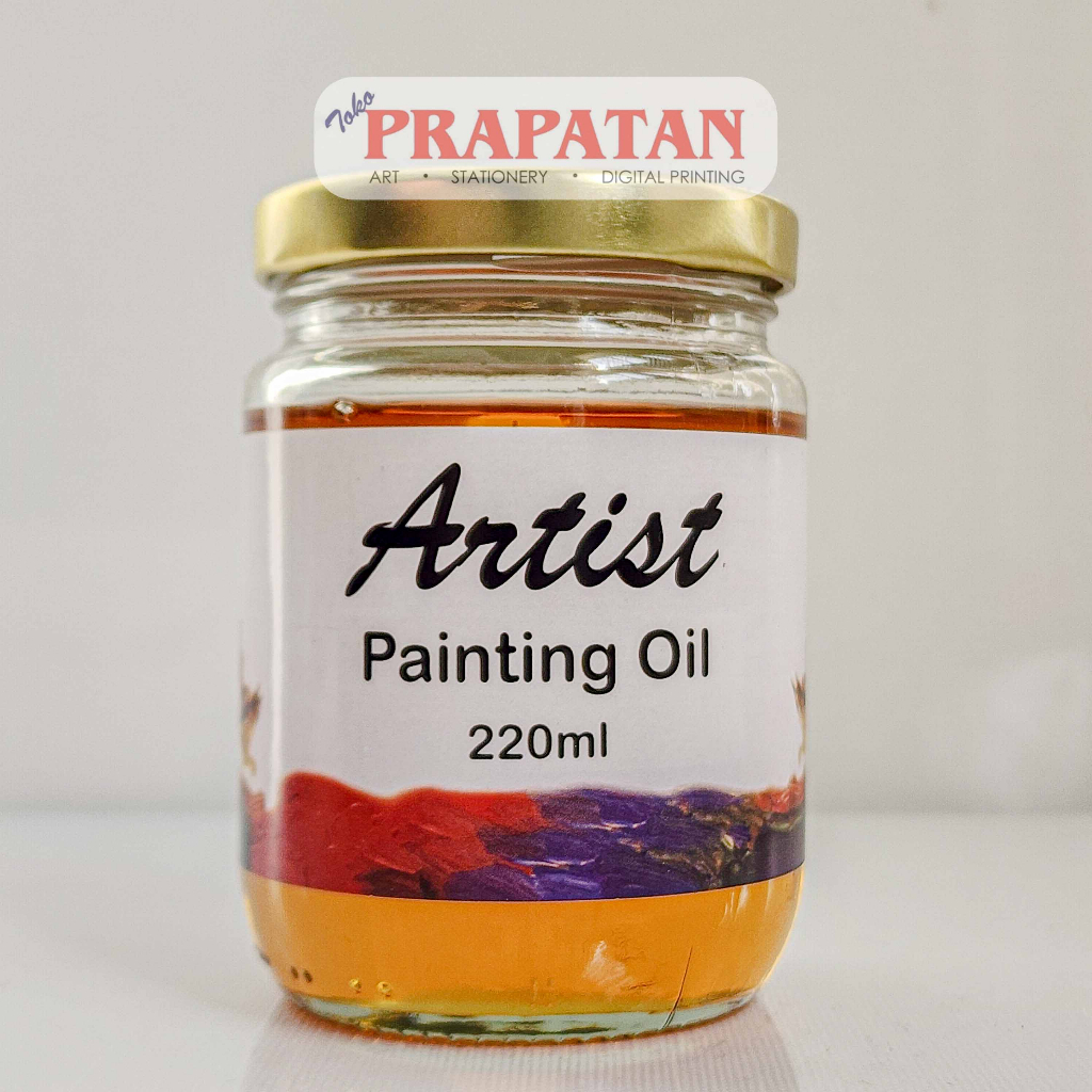 

Artist Painting Oil 220ml | Medium Cat Minyak