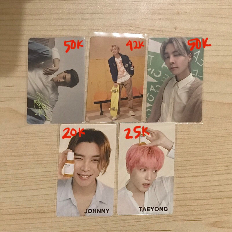 wts aab johnny taeyong natrep nature republic pc jeans japan tra tree cica