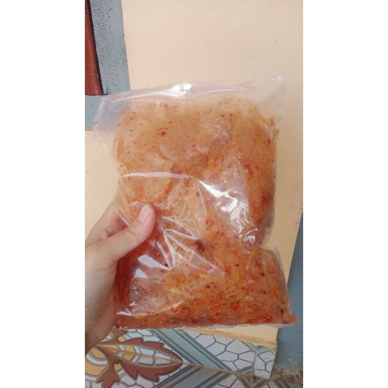 

kripik kaca pedas daun jeruk