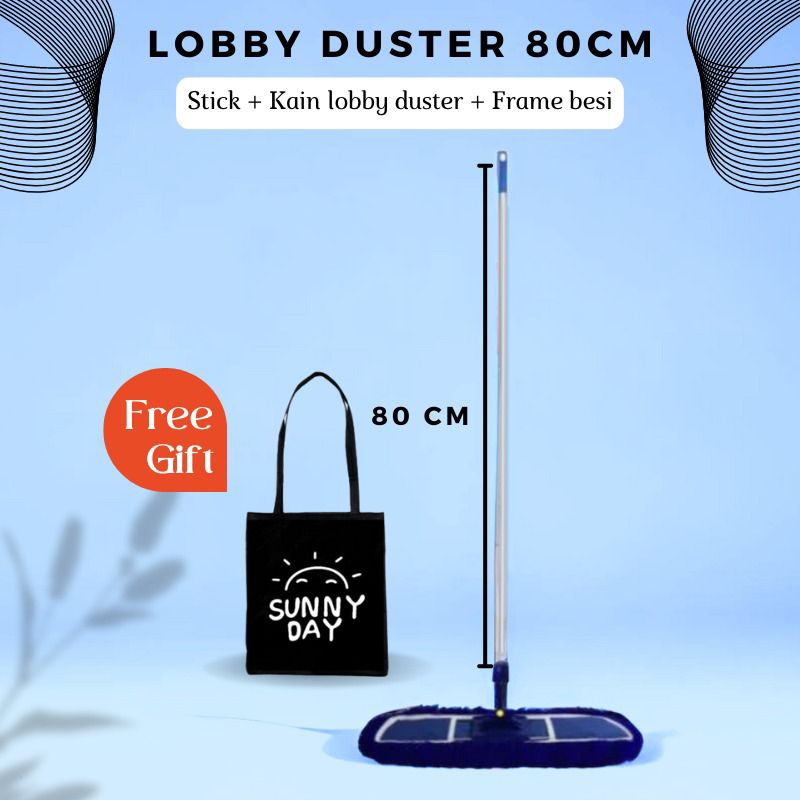 Lobby duster 80 cm / lobby duster / sapu lantai / sapu / sapu rumah / sapu debu lantai