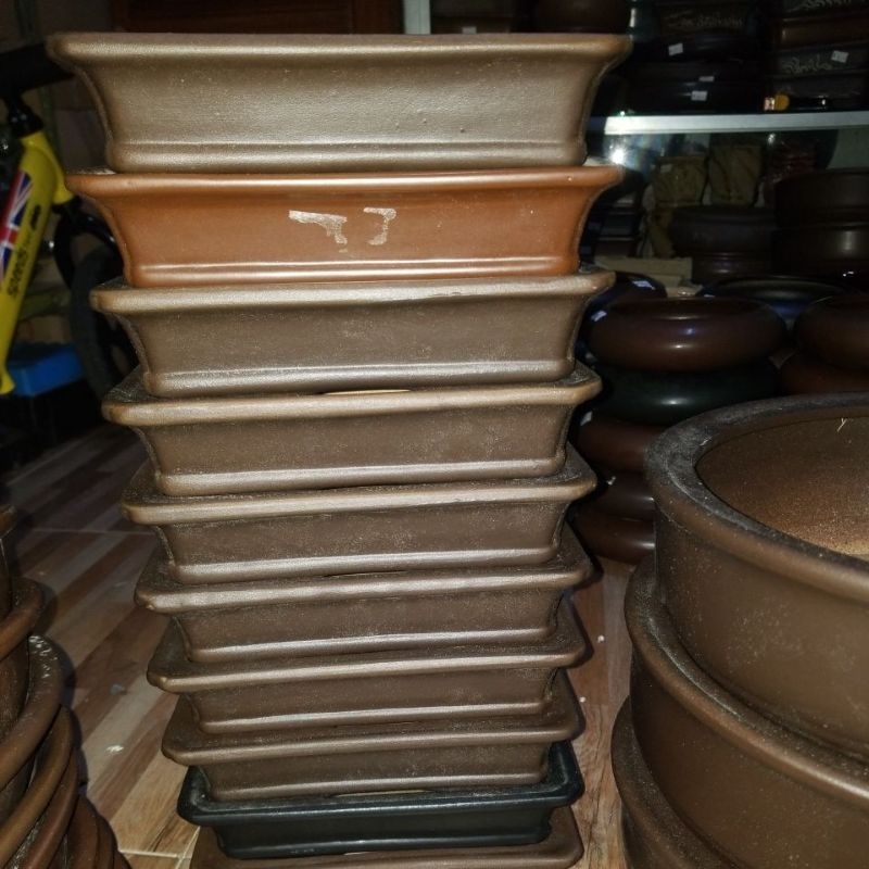 Pot Keramik Persegi Panjang JP031