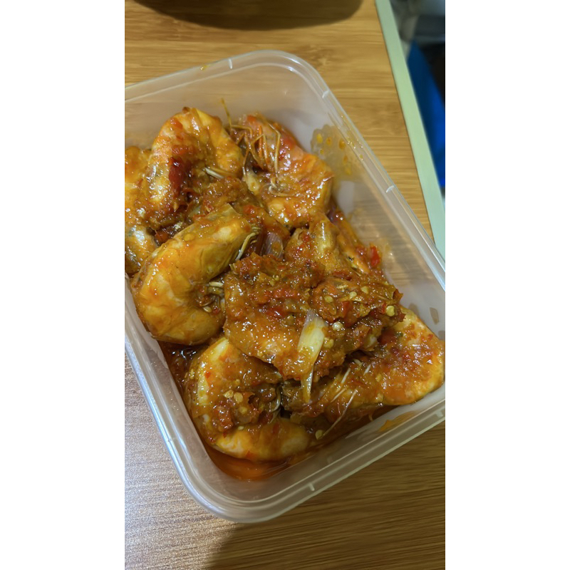 

cumi/Udang balado