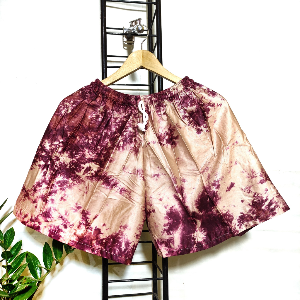 Celana Pendek Tie Dye / Hotpants Wanita