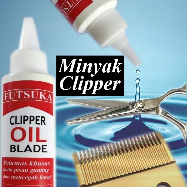 Minyak Hair Clipper Gunting Blade Cukur Rambut Futsuka Oil 100 ml