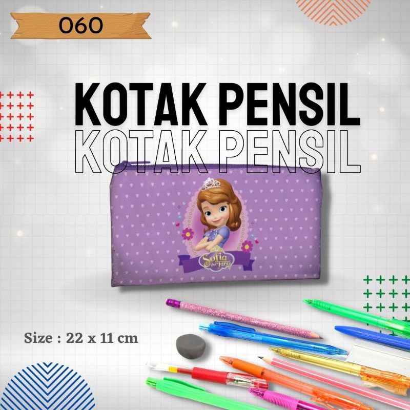 

Tempat Pensil, Kotak Pensil 060 gambar Disney Sofia the first Serbaguna Murah Dan Kualitas Terjamin.