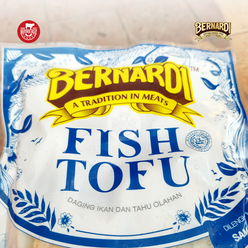 BERNARDI Fish Tofu 250gr, Halal