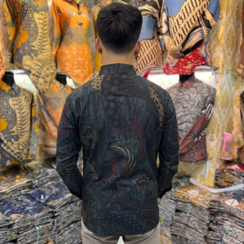 Batik SLIMFIT PREMIUM PRIA SETYA BUNAYYASTORE PRABU LASKALA