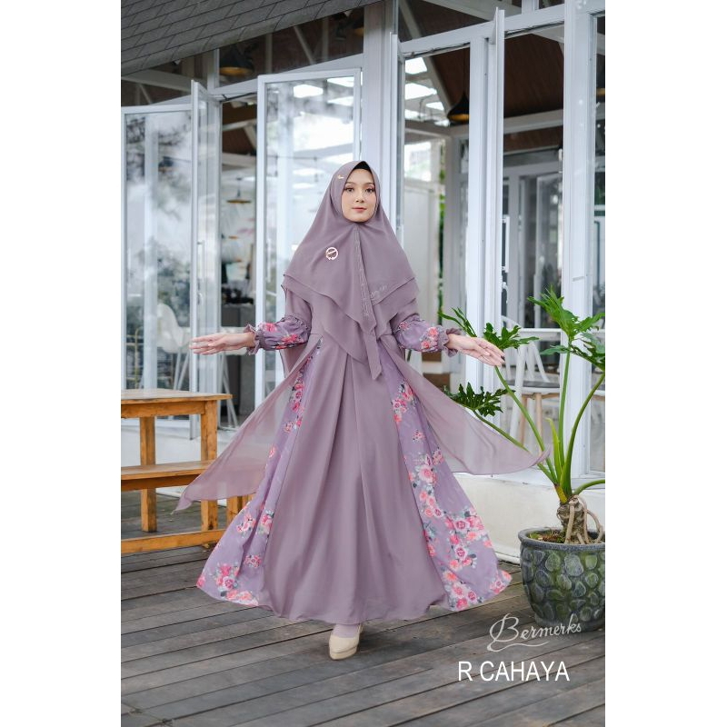 MARWAH CAHAYA gamis set terbaru dari brand Bermerks syari