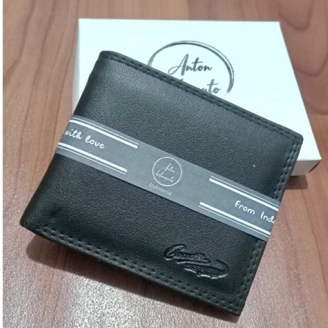antonHilmanto-dompet pria bahan kulit sintetis lokal sp4 model lipat biasa atau tidur kartu tengah #dompet #dompetlipat #dompetcowok #dompetlokal #dompetbagus #menwallet