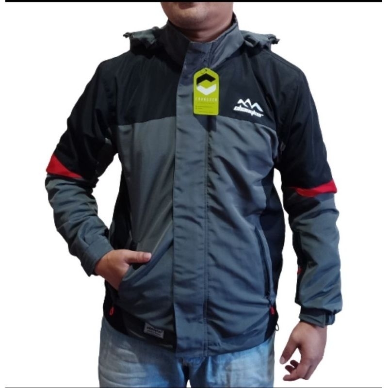 JAKET OUTDOOR JAKET PRIA WANITA OUTDOOR CAMPING HIKING WATERPROOF