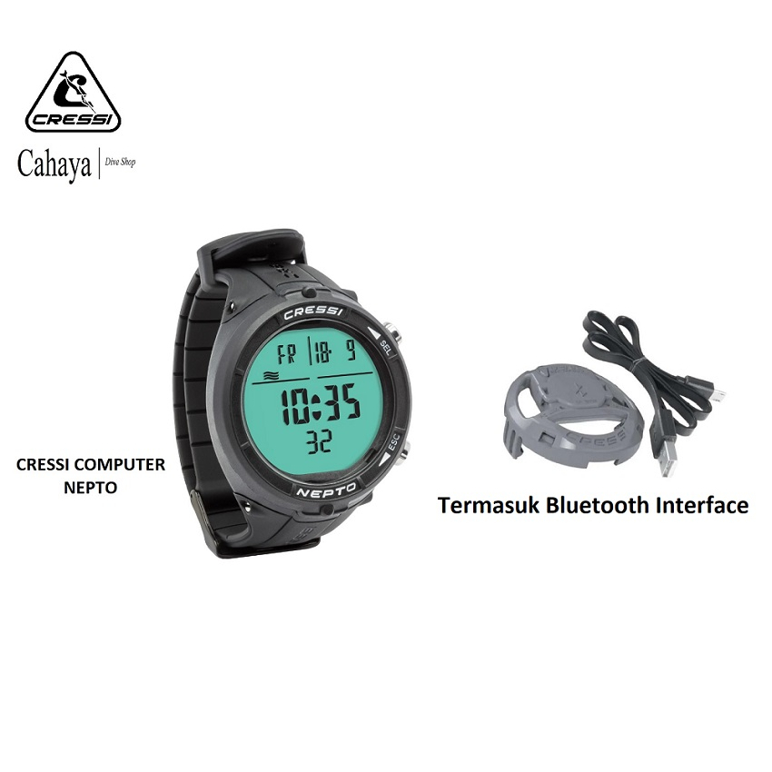 Cressi Dive Computer Nepto + Interface Bluetooth