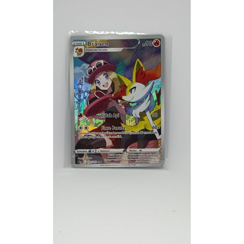 Pokemon TCG-Braixen CHR