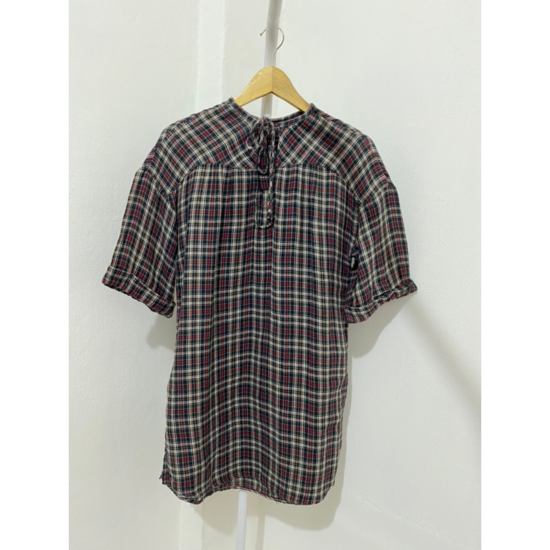 PRELOVED DRESS TARTAN ZARA