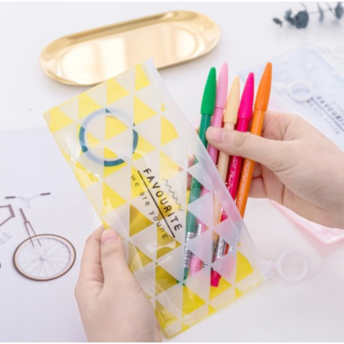 

[COD] Tempat Pensil Zipper Transparan