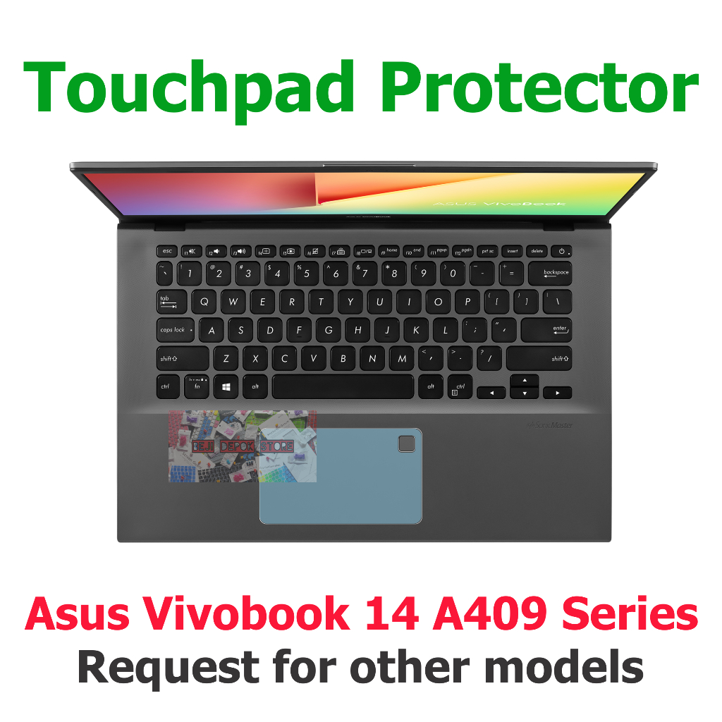 Touchpad Protector Asus Vivobook 14 A409 A409J A409F A409JA A409FA