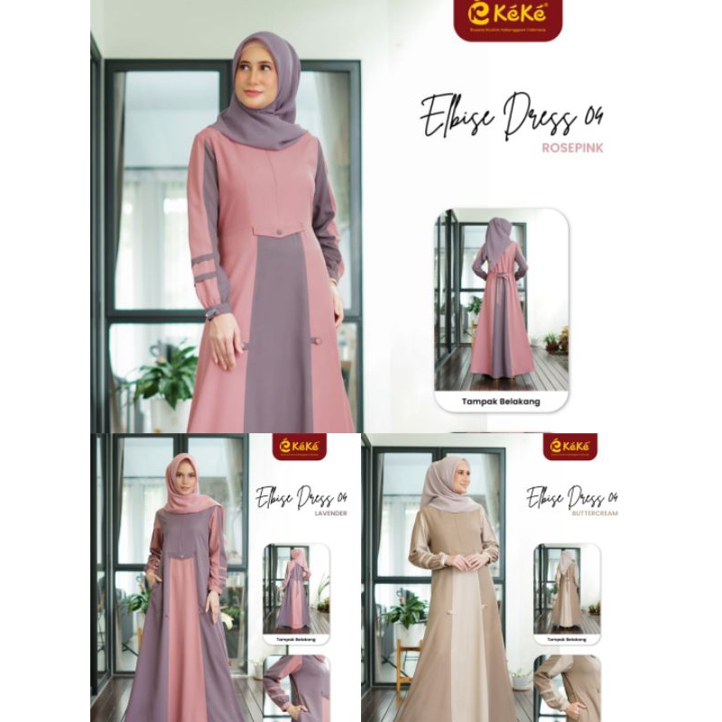 elbise dress 04 by Keke / gamis Keke elbise dress 04