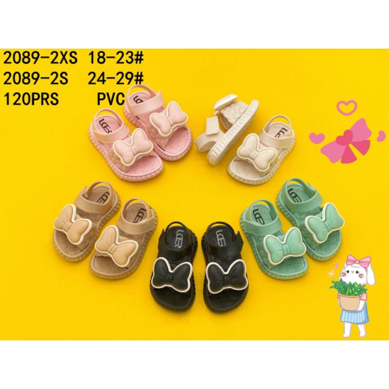 Sandal Tali Anak Pita Ribbon Tali Perekat Perepet 2089