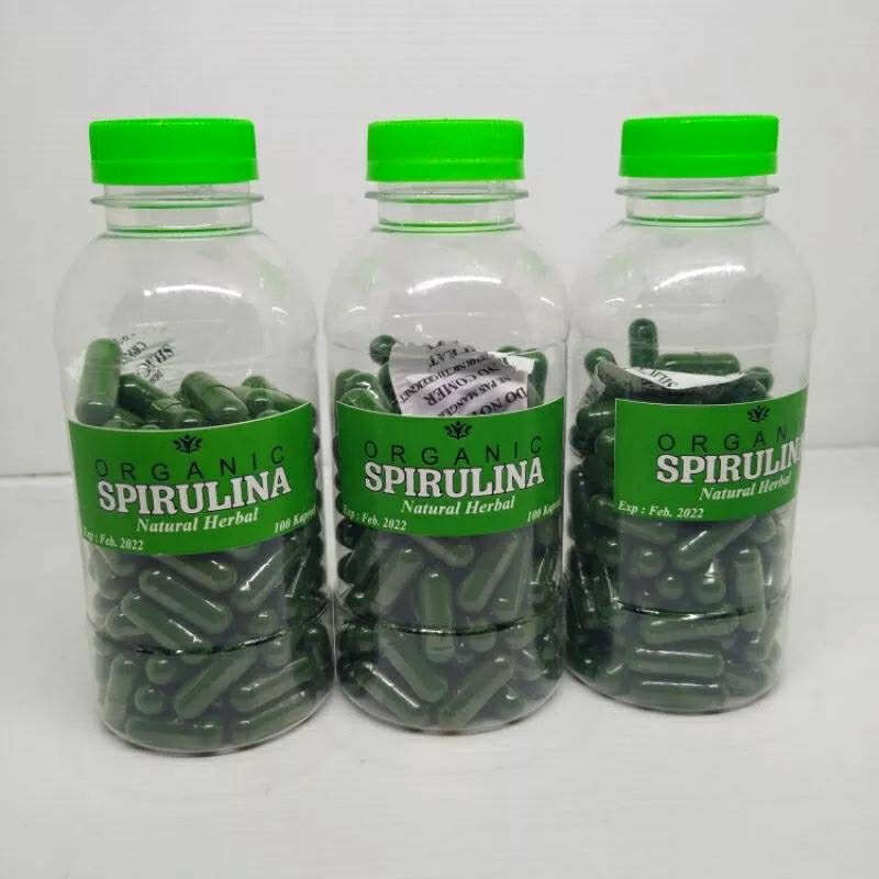 MASKER SPIRULINA ISI 100 PCS