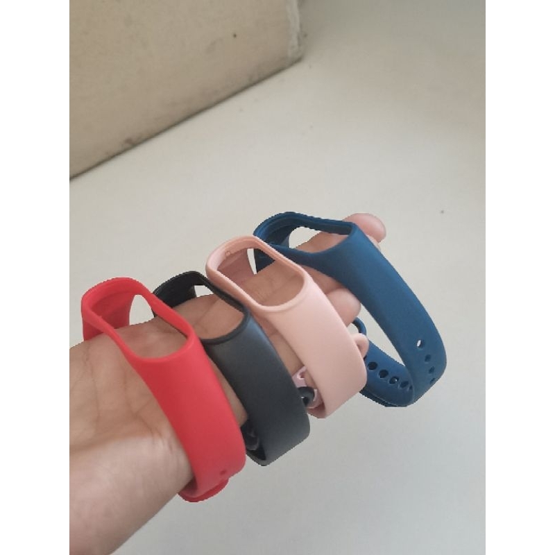 Strap mi band 4 mi band 7 M4 M7 Strap tali jam Smartband original