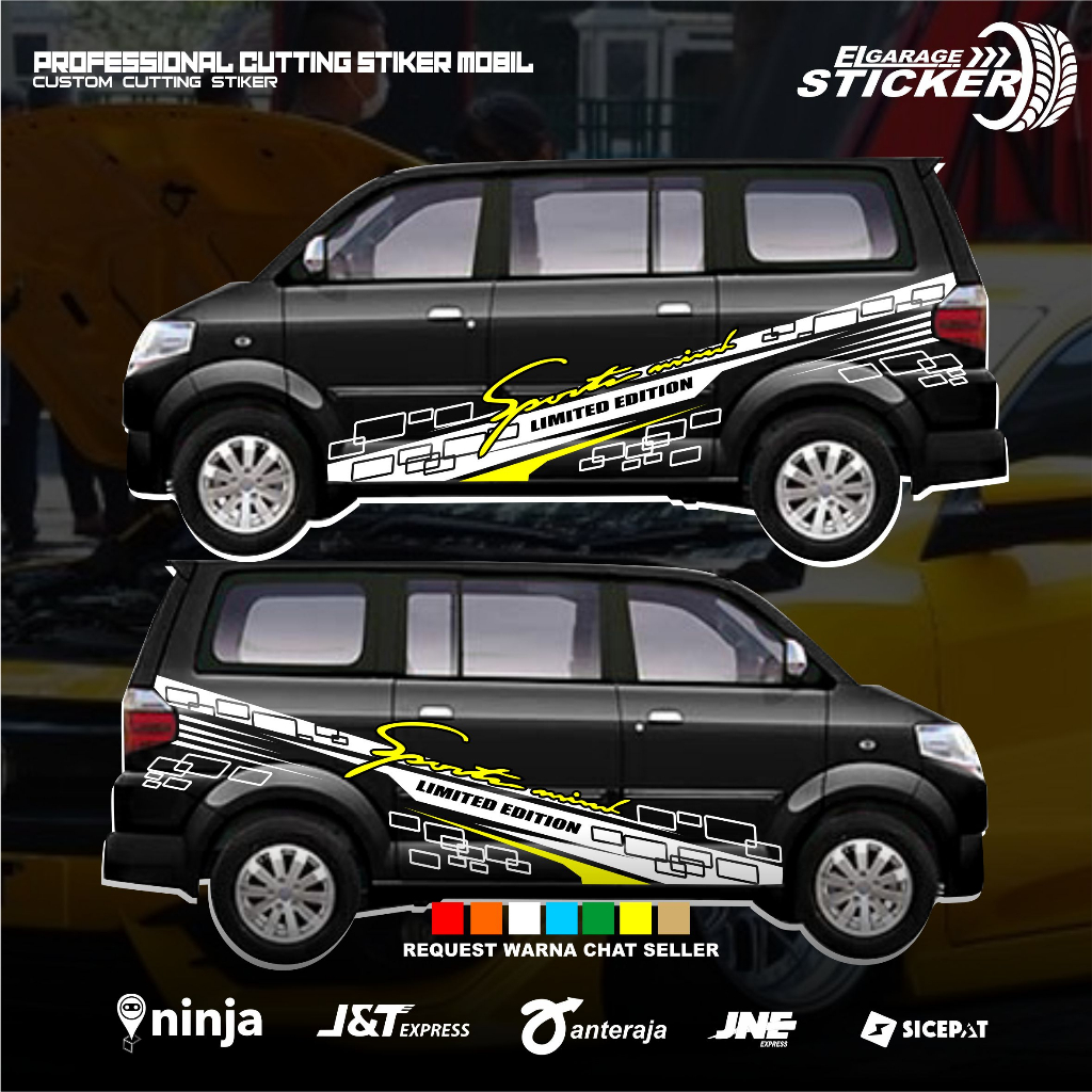 Stiker mobil apv gran max cutting stiker mobil gran max apv terbaru